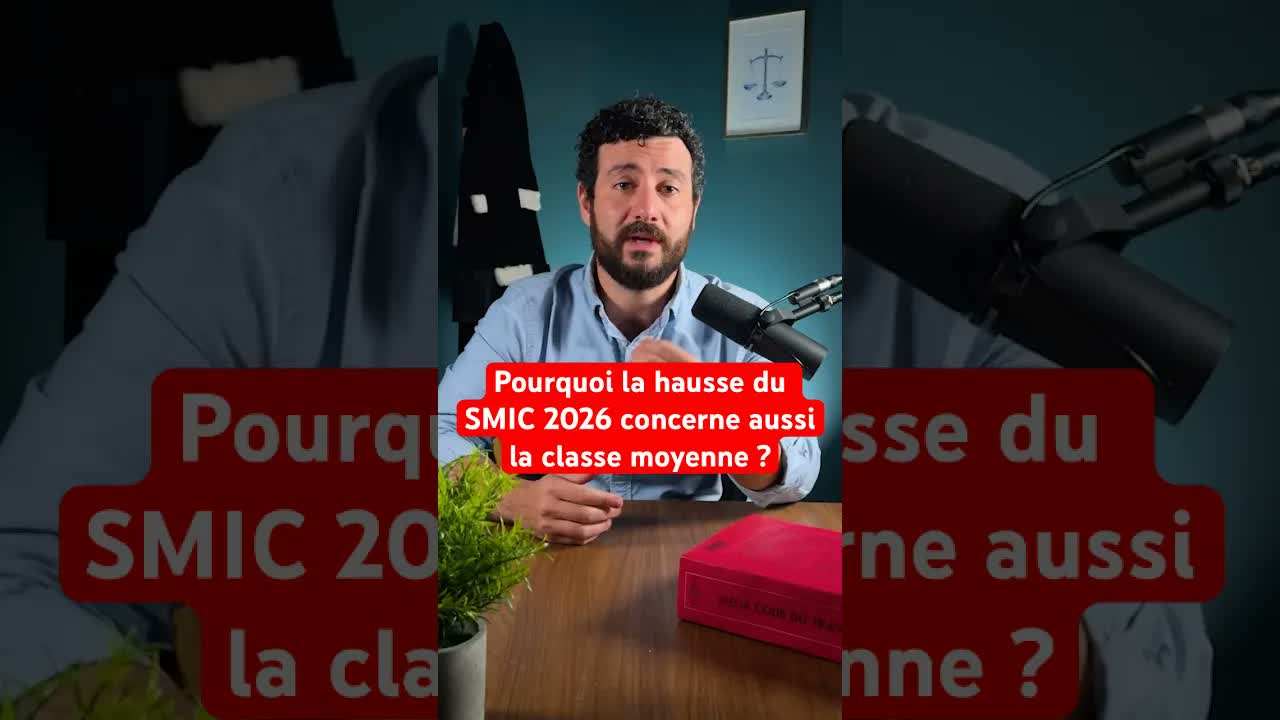 Miniature YouTube - Hausse SMIC 2026